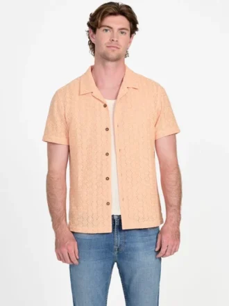 Wesley Crochet Resort Shirt