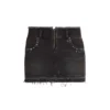 Western Denim Skirt