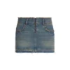 Western Denim Skirt
