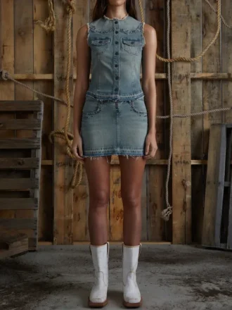 Western Denim Vest