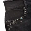Western Denim Skirt