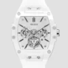 White Silicone Multifunction Watch