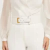 Wide Leather Belt