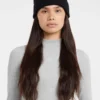 Wool-Blend Patch Beanie