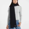 Wool-Blend Patch Scarf