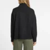 Wool-Blend Turtleneck Logo Sweater