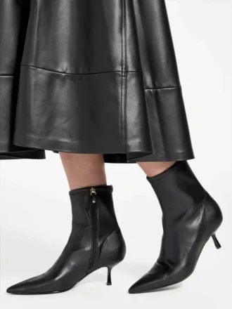 Yanka Faux-Leather Booties