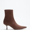 Yanka Faux-Suede Booties