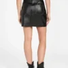 Ysaline Faux-Leather Mini Skirt