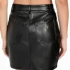 Ysaline Faux-Leather Mini Skirt